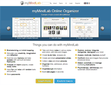 Tablet Screenshot of mymindlab.com